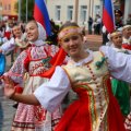 Шахтерский праздник в городе берёз